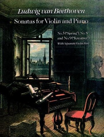 9780486291420: Sonatas for Violin and Piano, No. 5 (Spring), No. 8 and No. 9 (Kreutzer): With Separate Violin Part