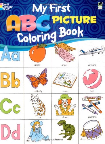 9780486291437: My First ABC Picture Coloring Book (Dover Coloring Books)