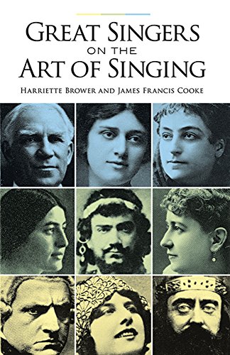 Beispielbild fr Great Singers On The Art Of Singing (Dover Books on Music: Voice) zum Verkauf von WorldofBooks