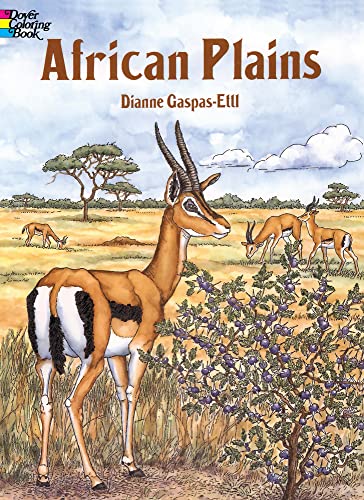 Stock image for African Plains Coloring Book (Dover Nature Coloring Book) for sale by Books Unplugged