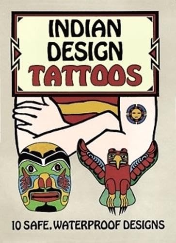 9780486292502: Indian Design Tattoos: 10 Safe, Waterproof Designs (Little Activity Books)