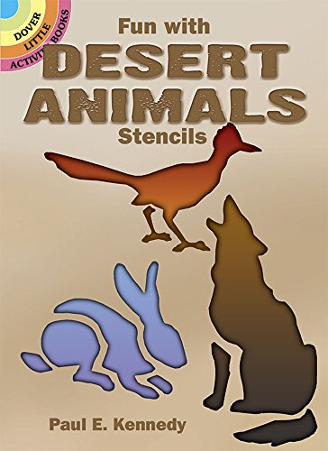 9780486293240: Fun with Desert Animals Stencils (Little Activity Books)