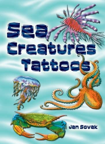 9780486293332: Sea Creatures Tattoos (Little Activity Books)