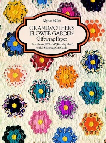 Grandmother's Flower Garden Giftwrap Paper (9780486293578) by Miller, Myron