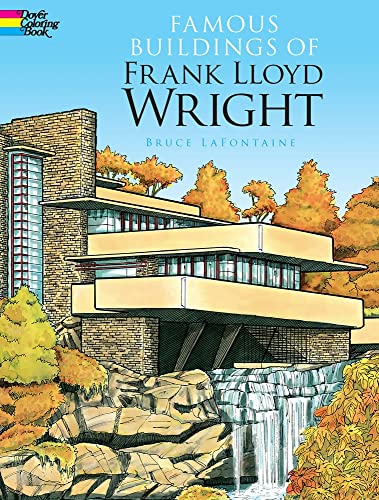 Beispielbild fr Famous Buildings of Frank Lloyd Wright (Dover History Coloring Book) zum Verkauf von Wonder Book