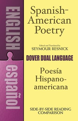 Beispielbild fr Spanish-American Poetry (Dual-Language): Poesia Hispano-Americana (Dover Dual Language Spanish) zum Verkauf von SecondSale