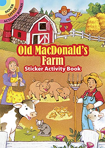 Imagen de archivo de Old MacDonald's Farm Sticker Activity Book (Dover Little Activity Books Stickers) a la venta por PlumCircle