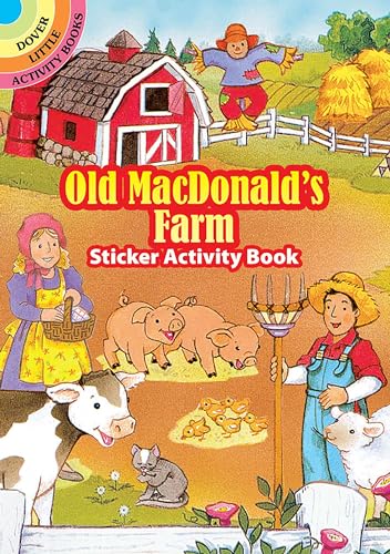 9780486294094: Old MacDonald's Farm Sticker Activity Book (Dover Little Activity Books: Animals)