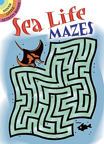 Imagen de archivo de Sea Life Mazes Dover Little Ac a la venta por SecondSale