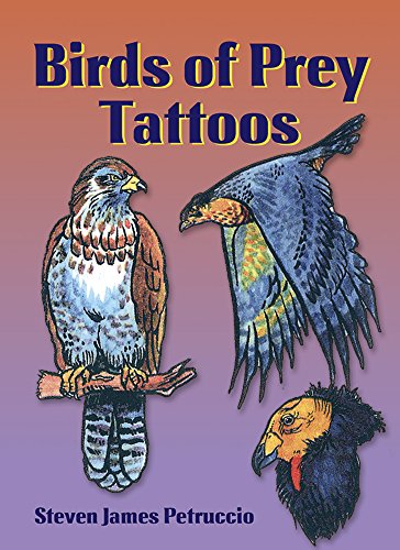 9780486295152: Birds of Prey Tattoos: 10 Temporary Tattoos (Dover Little Activity Books: Animals)