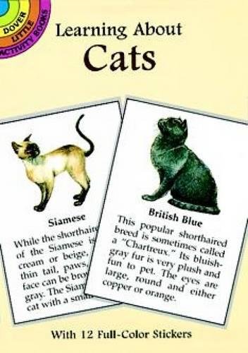 9780486295336: Learning About Cats (Dover Little Activity Books)