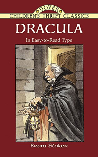 Beispielbild fr Dracula: In Easy-to-Read Type (Dover Children's Thrift Classics) zum Verkauf von GF Books, Inc.