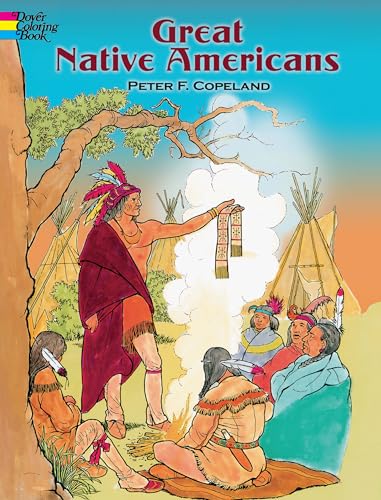 Beispielbild fr Great Native Americans Coloring Book (Dover History Coloring Book) zum Verkauf von Wonder Book