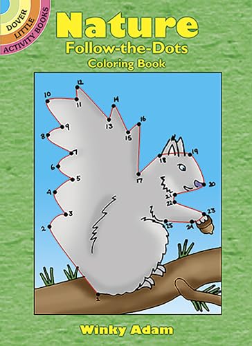 Stock image for Nature Follow-the-Dots Coloring Book (Dover Little Activity Books) for sale by BooksRun