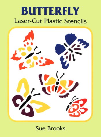 9780486297729: Plastic Butterfly Stencils