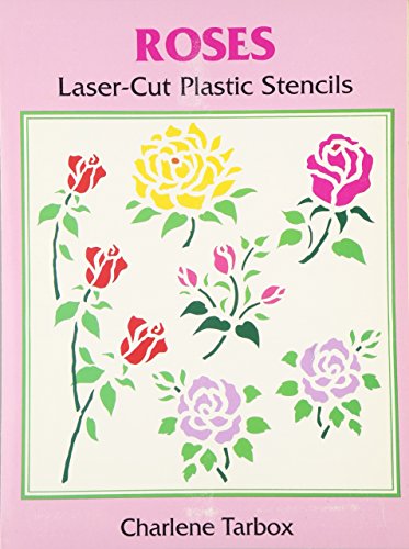 Imagen de archivo de Roses Laser-Cut Plastic Stencils (Dover Stencils) a la venta por Newsboy Books