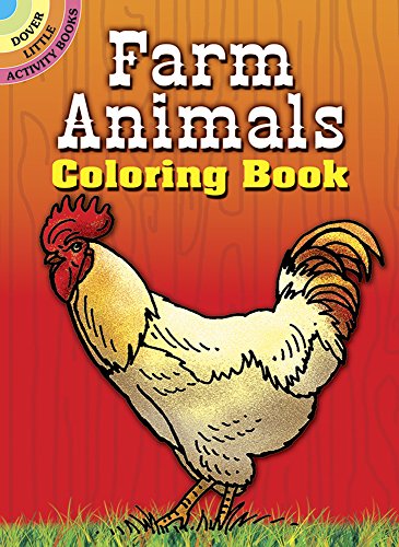 9780486297811: Farm Animals Coloring Book (Little Activity Books)