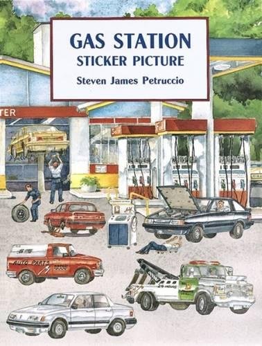 Gas Station Sticker Picture (Dover Sticker Books) (9780486297835) by Petruccio, Steven James