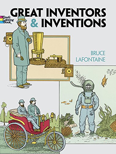 9780486297842: Great Inventors and Inventions (Dover History Coloring Book)