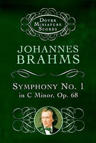 9780486297972: Johannes Brahms Symphony No.1 In C Minor Op.68 (Miniature Score) Orch (Dover Miniature Scores)