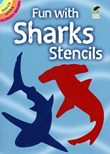 9780486298344: Fun With Sharks Stencils