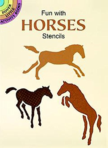 9780486298368: Fun With Horses Stencils