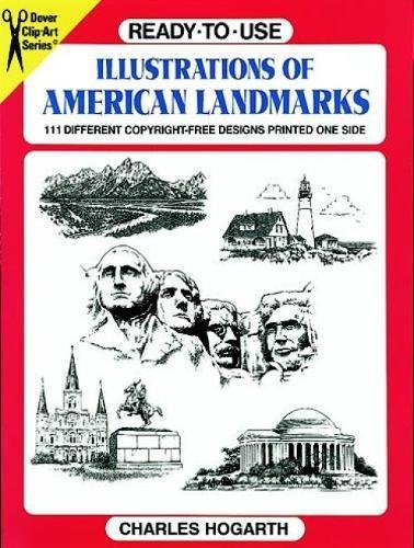 Stock image for Ready-To-Use Illustrations of American Landmarks for sale by ThriftBooks-Dallas