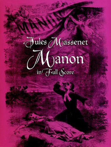 9780486298719: Manon in Full Score (Dover Music Scores)