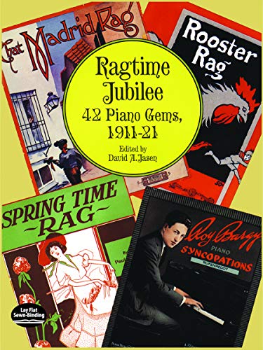 Stock image for Ragtime Jubilee: 42 Piano Gems, 1911-21 (Dover Music for Piano) for sale by Books of the Smoky Mountains