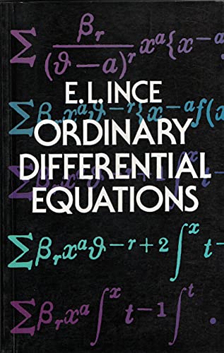 9780486322544: ORDINARY DIFFERENTIAL EQUATIONS.