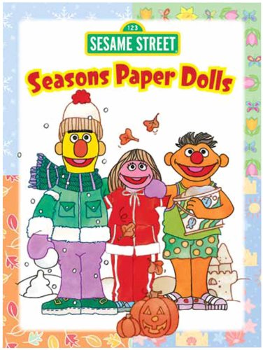 Beispielbild fr Sesame Street Seasons Paper Dolls (Sesame Street Paper Doll) zum Verkauf von Half Price Books Inc.