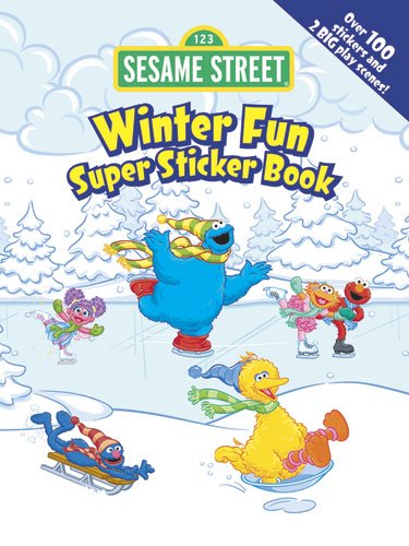 9780486330730: Sesame Street Winter Fun Super Sticker Book