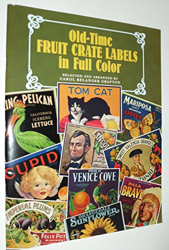 9780486400068: Old-Time Fruit Crate Labels in Full Color