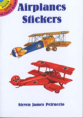 Imagen de archivo de Airplanes Stickers (Dover Little Activity Books: Travel) a la venta por GF Books, Inc.