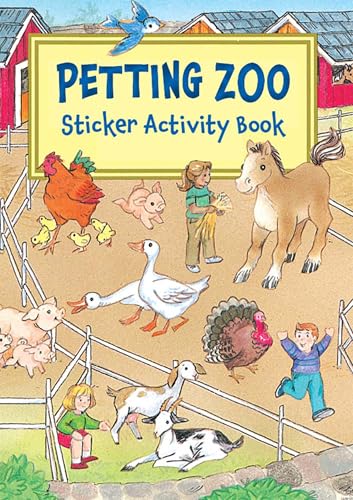 9780486400983: Petting Zoo Sticker Activity Book (Little Activity Books)