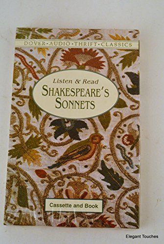 Stock image for Listen & Read Shakespeare's Sonnets (Dover Audio Thrift Classics) for sale by The Book Garden
