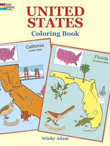 Beispielbild fr United States Coloring Book (Dover American History Coloring Books) zum Verkauf von Gulf Coast Books