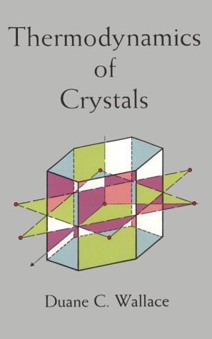 Beispielbild fr Thermodynamics of Crystals zum Verkauf von GF Books, Inc.