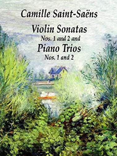 Beispielbild fr Violin Sonatas Nos. 1 and 2 and Piano Trios Nos. 1 and 2 (Dover Chamber Music Scores) zum Verkauf von Red's Corner LLC