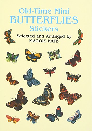 Imagen de archivo de Old-Time Mini Butterflies Stickers (Dover Stickers) a la venta por Books Unplugged