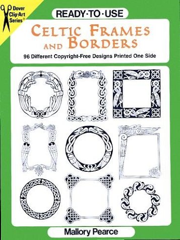 Imagen de archivo de Ready-to-Use Celtic Frames and Borders (Clip Art Series) a la venta por HPB Inc.