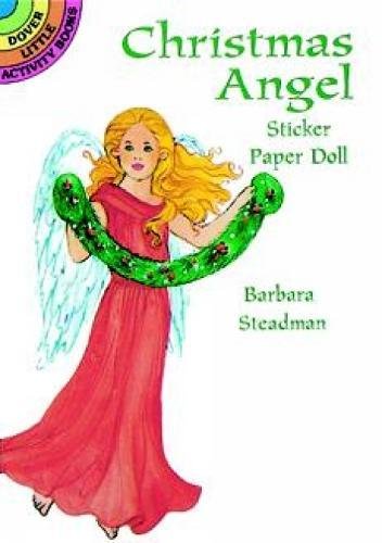 9780486402598: Christmas Angel Sticker Paper Doll