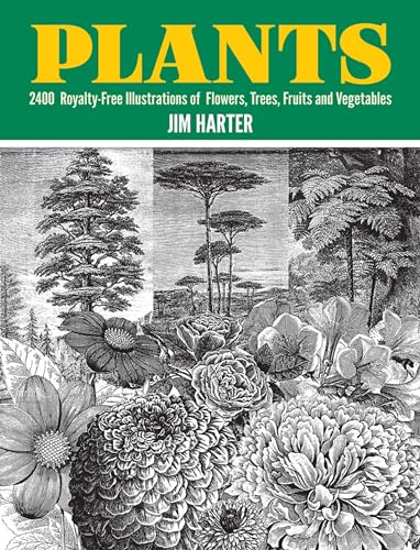 9780486402642: Plants: 2,400 Royalty-Free Illustrations of Flowers, Trees, Fruits and Vegetables (Dover Pictorial Archive)