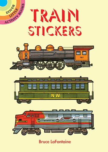 Imagen de archivo de Train Stickers (Dover Little Activity Books Stickers) a la venta por More Than Words