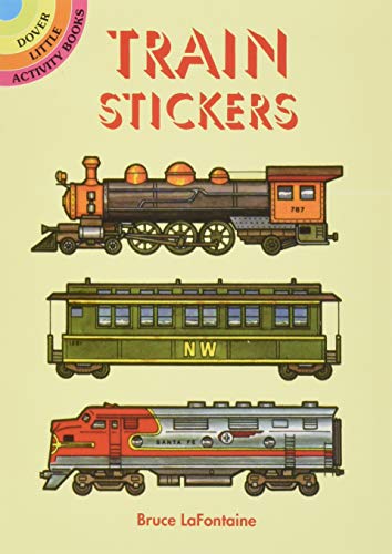 9780486403106: Train Stickers