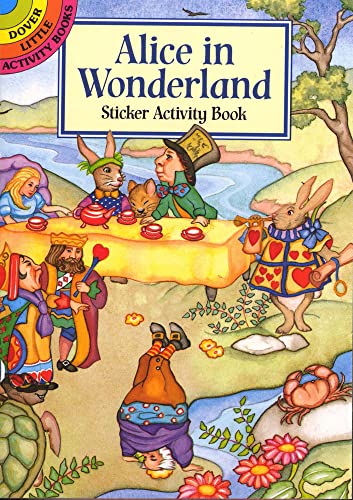 9780486403144: Alice in Wonderland Sticker Activity Book (Little Activity Books)