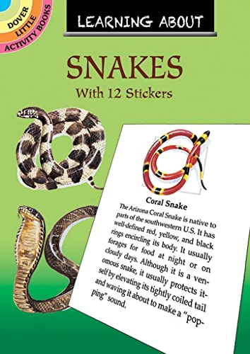 Beispielbild fr Learning About Snakes (Dover Little Activity Books) zum Verkauf von SecondSale