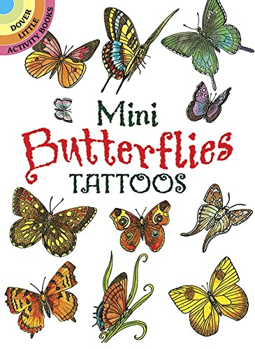 9780486403397: Mini Butterflies Tattoos (Little Activity Books)