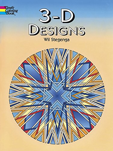 Stock image for 3-D Designs (Dover Design Coloring Books) for sale by SecondSale