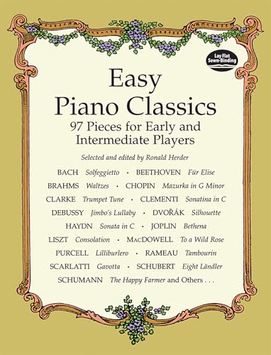 Imagen de archivo de Easy Piano Classics : 97 Pieces for Early and Intermediate Players a la venta por -OnTimeBooks-